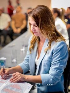 Michelle Ramalho Reeleita por Aclamação para Comandar a FPF-PB até 2030
