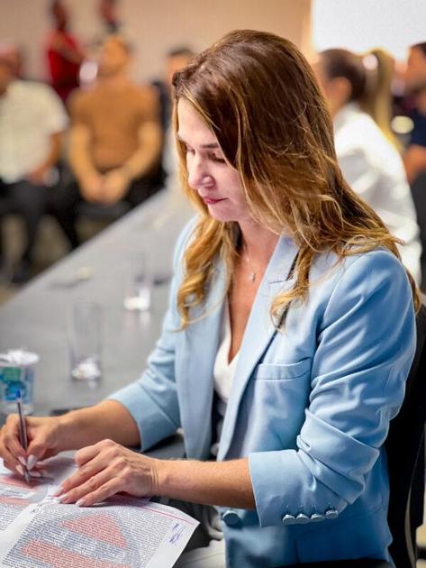 Michelle Ramalho Reeleita por Aclamação para Comandar a FPF-PB até 2030