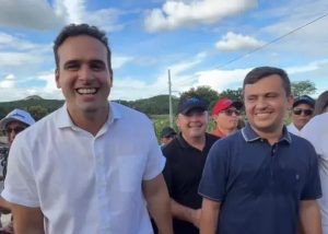 Ao lado de Lucas Ribeiro, Gilbertinho arrasta grande público e movimenta Lagoa com ato político