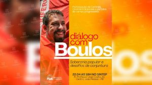 Boulos debate soberania popular em João Pessoa com movimentos sociais