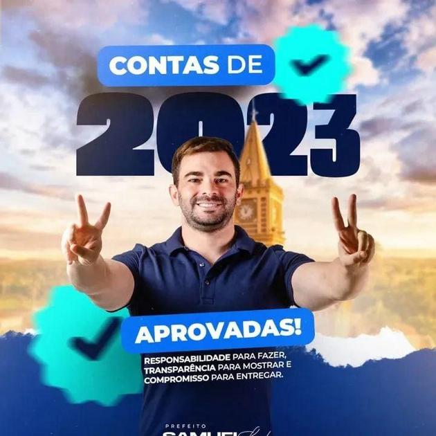Prefeito Samuel Lacerda comemora aprovação das contas de 2023 e destaca gestão responsável em Conceição