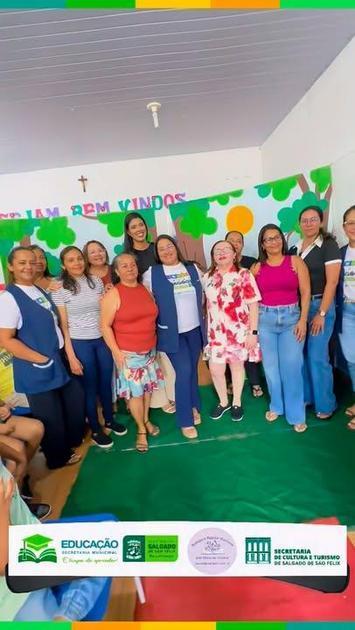 Salgado de São Félix: Alunos da Escola Manoel Ferreira Participam de Contação de Histórias na Biblioteca Municipal