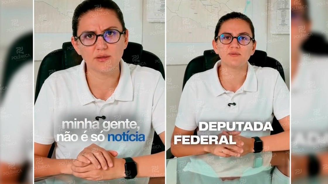 Capitã Rebeca oficializa pré-candidatura a deputada federal pelo Republicanos na PB: “a realidade exige coragem”