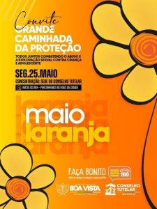 Em Boa Vista, Grande Caminhada da Proteção reforça combate ao abuso e exploração sexual de crianças e adolescentes