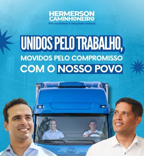 Hermerson Caminhoneiro confirma pré-candidatura a deputado federal e destaca representatividade de Bayeux na Câmara Federal