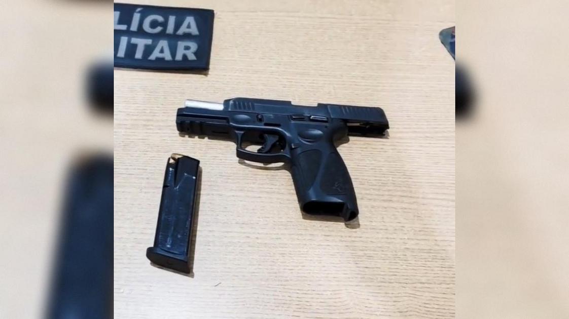 Homem é preso com arma de calibre restrito durante patrulhamento em Campina Grande