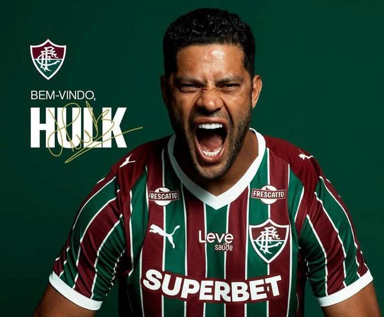 Hulk é anunciado pelo Fluminense e assina contrato até 2027; paraibano é a principal contratação do clube