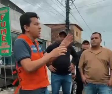 Jackson Alvino monitora alagamentos e comanda ações emergenciais em Santa Rita após cheia do Rio Paraíba