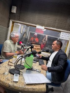 Jeová Campos Anuncia Apoio a Ricardo Coutinho para Deputado Federal em Programa de Rádio