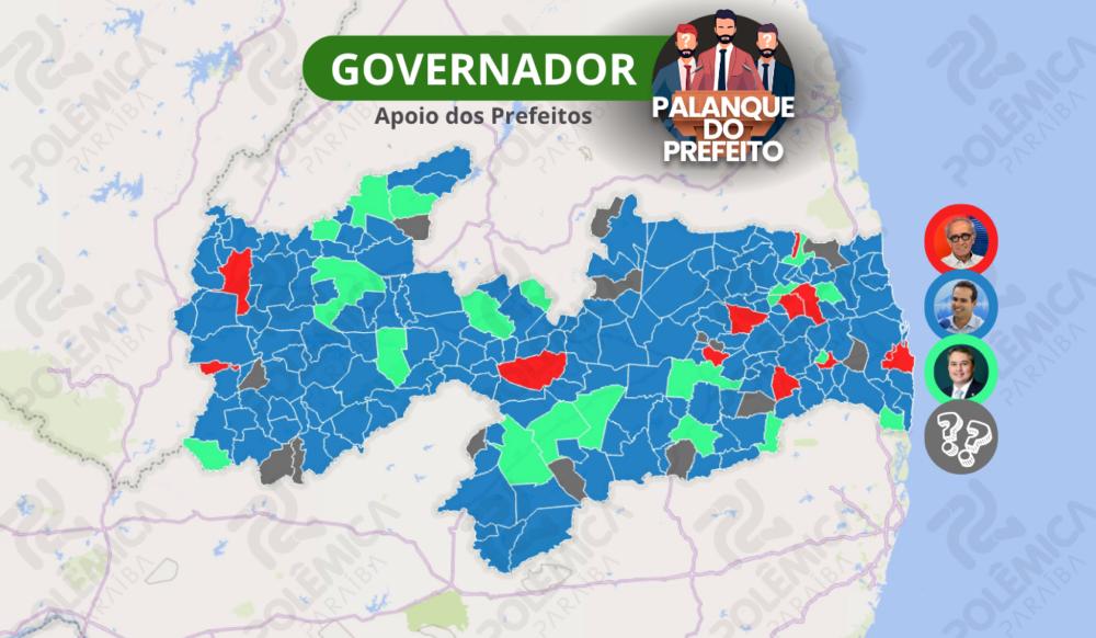 Lucas Ribeiro chega a 180 apoios de prefeitos; Salgado de São Félix está na base governista