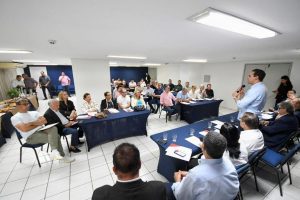 Lucas Ribeiro reúne João Azevêdo, Nabor e deputados para enfrentar impactos das chuvas na Paraíba