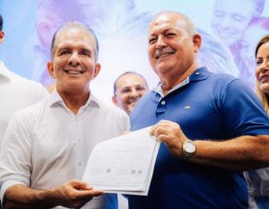 Nabor Wanderley anuncia Professor Jacob na presidência do Republicanos em Patos; reorganização visa fortalecer partido na região