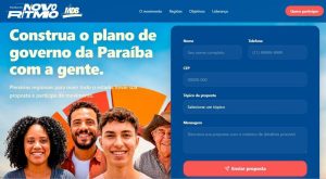 Paraíba em novo ritmo: população de Salgado de São Félix já pode contribuir com plano de governo de Cícero Lucena pela internet