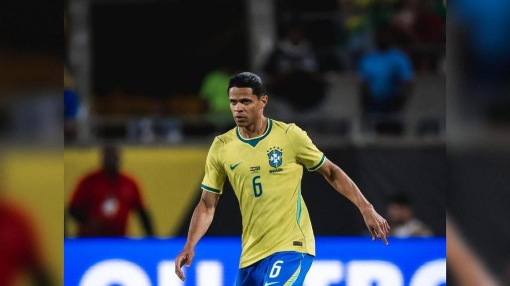 Paraibano Douglas Santos celebra convocação para a Copa do Mundo de 2026: 'Orgulho de vestir essa camisa mais uma vez'