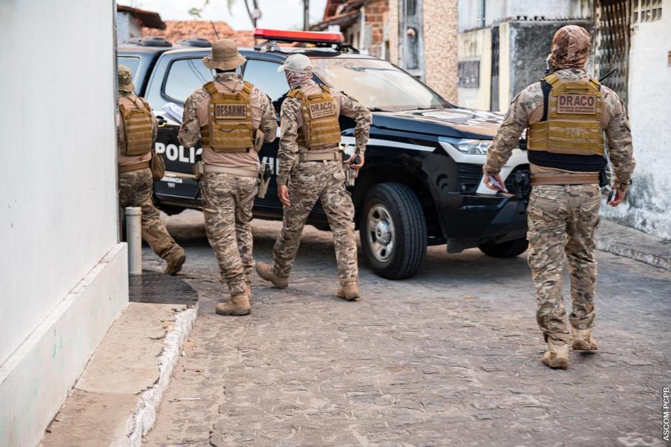 Polícia Civil da Paraíba prendeu mais de 2,5 mil faccionados em 2025 e reforça combate ao crime organizado
