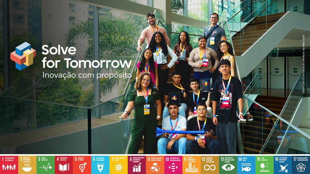 Programa Solve for Tomorrow 2026 abre inscrições para estudantes de escolas públicas de Salgado de São Félix