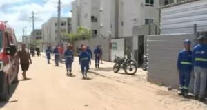 Rompimento de caixa d'água em obra no bairro de Gramame deixa cinco feridos em João Pessoa