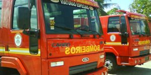 Incêndio destrói residência em Cruz das Armas; bombeiros controlam chamas sem feridos
