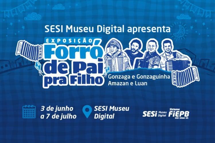 SESI Museu Digital celebra o forró de pai para filho com exposição especial durante o São João